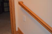 Railing and Trim - returned to wall